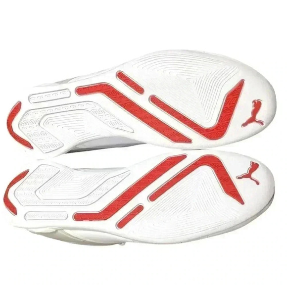 Puma Scuderia Ferrari CAT Motorsport Shoes Men 10.5 White Red Driving 306857 02 main image 8